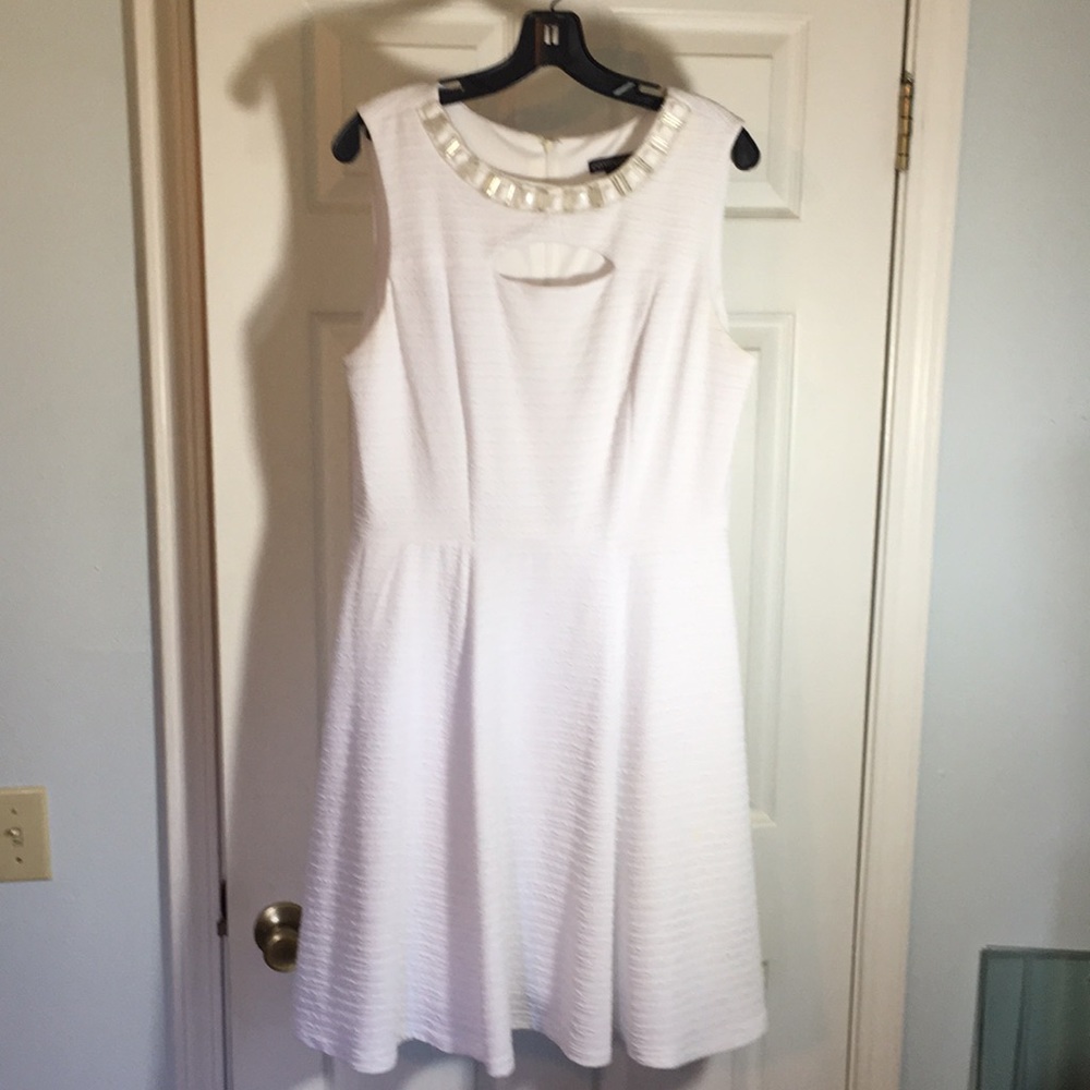 Covington white dress.